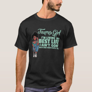 Camiseta Temporada Taurus Merchandise Rótulo Zodiac Astrogr