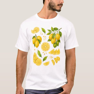 Camiseta Temporada Verano Limón Fress