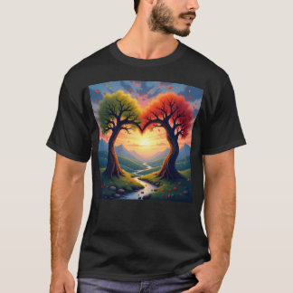 Camiseta Temporadas de Amor divertido