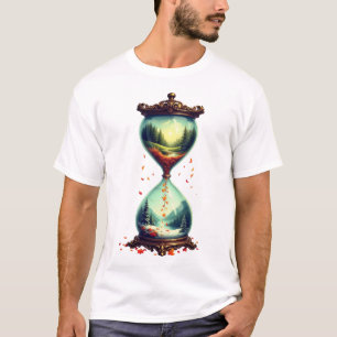 Camiseta Temporadas de cambio en el reloj de arena