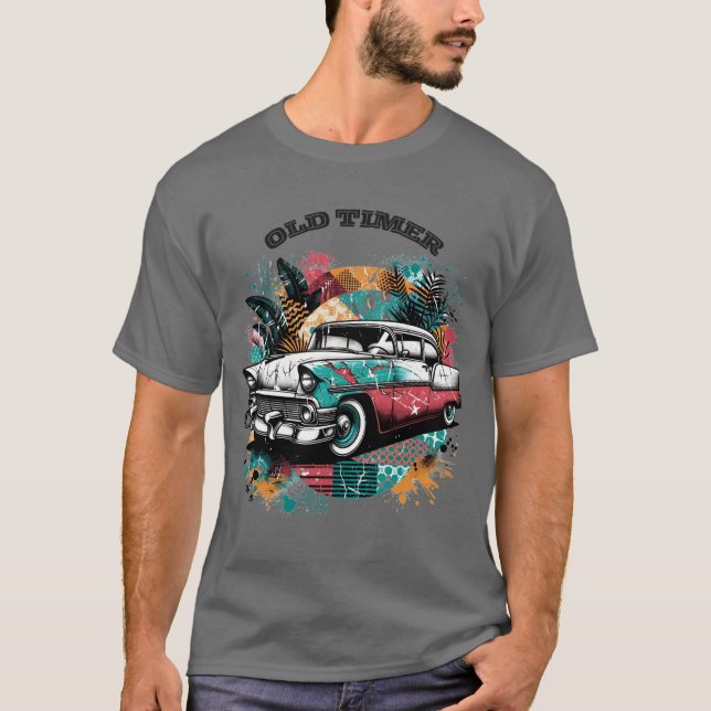 Camiseta Temporizador antiguo (Anverso)