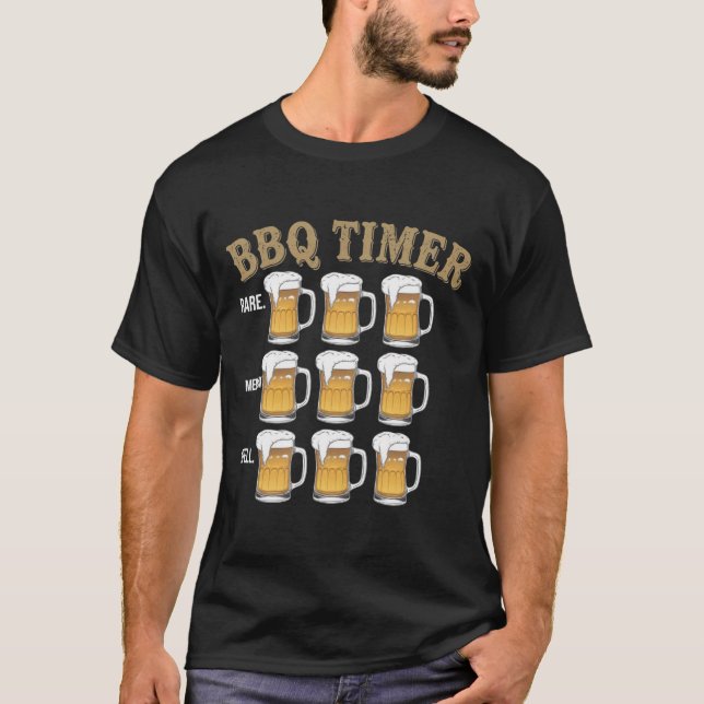 Camiseta Temporizador de barbacoa (Anverso)