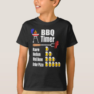 Camiseta Temporizador divertido de barbacoa - regalo de par