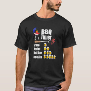 Camiseta Temporizador divertido de barbacoa regalo de parri