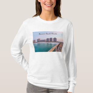 Camiseta Temprana Playa Navarra Florida Pesca Larga Manga