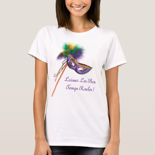 Camiseta ¡Temps Rouler del Bon de Laissez Les! (Anverso)