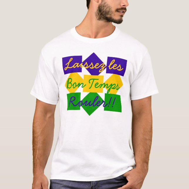 Camiseta Temps Rouler del Bon de los les de Laissez (Anverso)