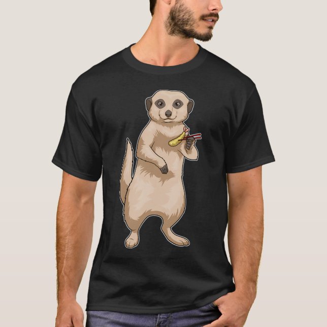 Camiseta Tempura de pescado suricata (Anverso)