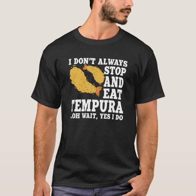 Camiseta Tempura  Quote Love Shrimp And Seafood (Anverso)