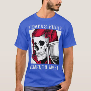 Camiseta Tempus Fugit Memento Mori Latin Phrase Gift3