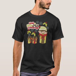 Camiseta Ten A Los Navidades De Holly Jolly