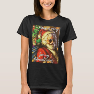Camiseta Ten A Los Navidades De Jerry Garcia Santa Holiday