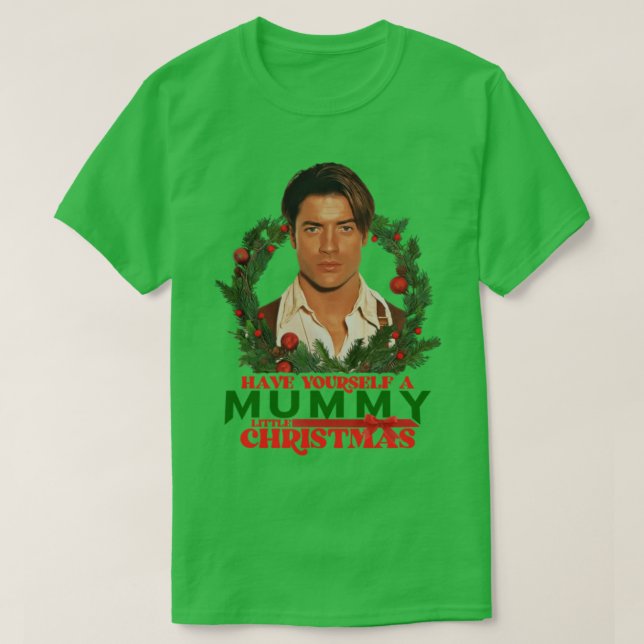 Camiseta Ten a tu mamá, pequeños Navidades (Diseño del anverso)
