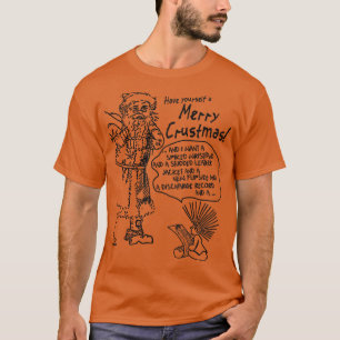 Camiseta Ten a tus Navidades de Punk de crustáceos de moras