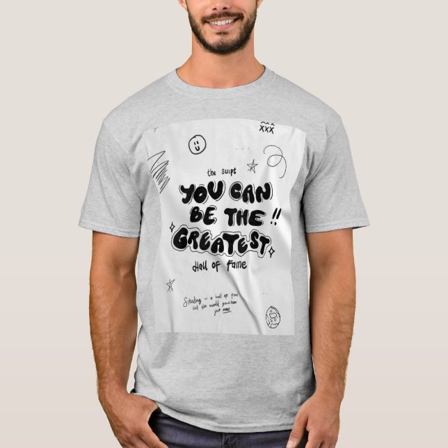 Camiseta "¡Ten confianza, dueño del día!" (Anverso)