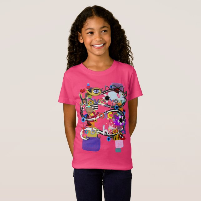Camiseta Ten tu voz para ser escuchada (Anverso completo)