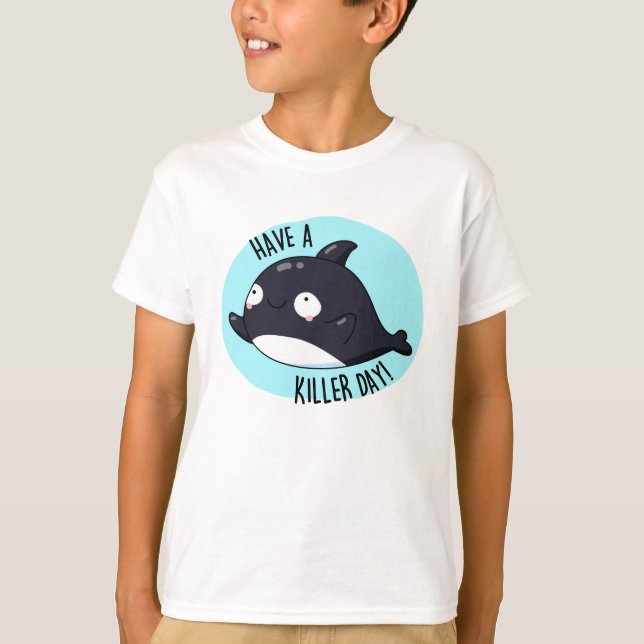 Camiseta Ten Un Asesino Asesino Asesino De Whale Pun (Anverso)