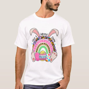 Camiseta Ten Un Bendito Aluminio De Pascua, Huevos De Conej