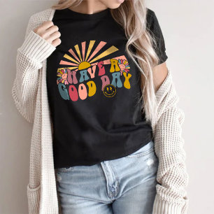 Camiseta Ten un buen día - Unisex Tee - Negro o Gris