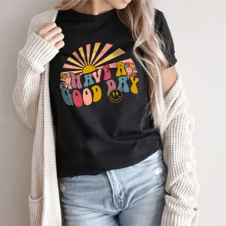 Camiseta Ten un buen día - Unisex Tee - Negro o Gris