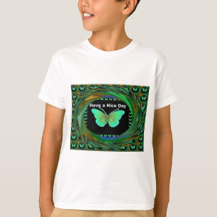 Camiseta Ten un buen día y mejor noche mariposa.png