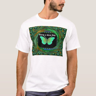 Camiseta Ten un buen día y mejor noche mariposa.png