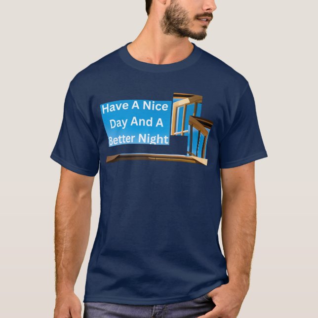 Camiseta Ten un buen día y una mejor noche con gratitud (Anverso)