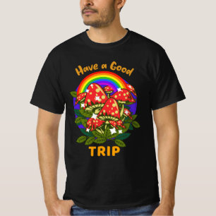 Camiseta Ten un buen viaje / Setas mágicas / Raíces mági
