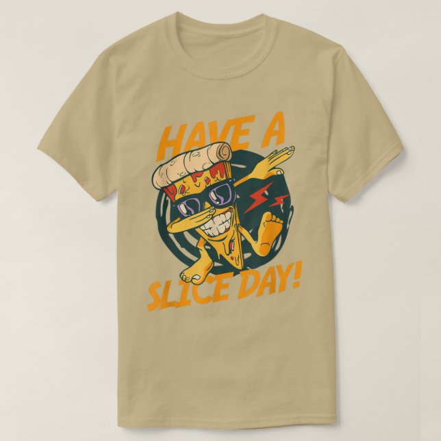 Camiseta Ten Un Día De Barro Todos Los Días Pizza Italiana  (Diseño del anverso)