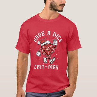 Camiseta Ten un Dice Crit-mas