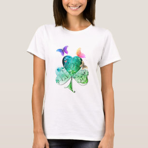 Camiseta "Ten un feliz Día de San Patricio" Green Shamrock 