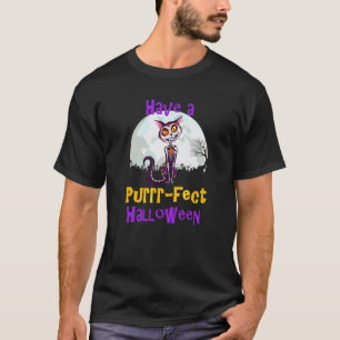 Camiseta Ten un Halloween perfecto Sugar Skull Skeleton