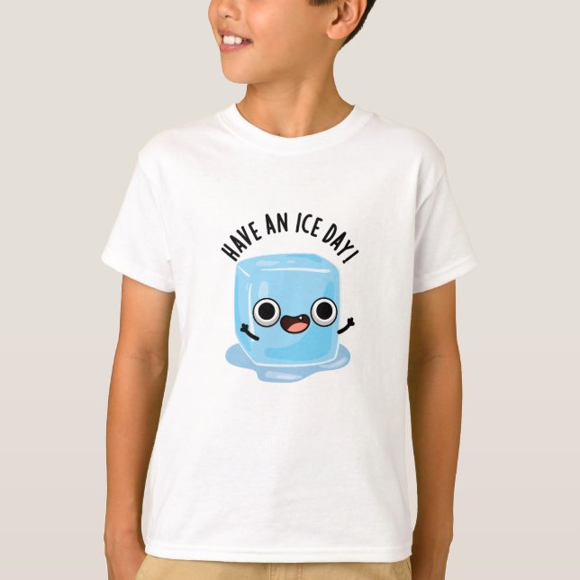Camiseta Ten Un Ice Day Funny Ice Cube Pun (Anverso)