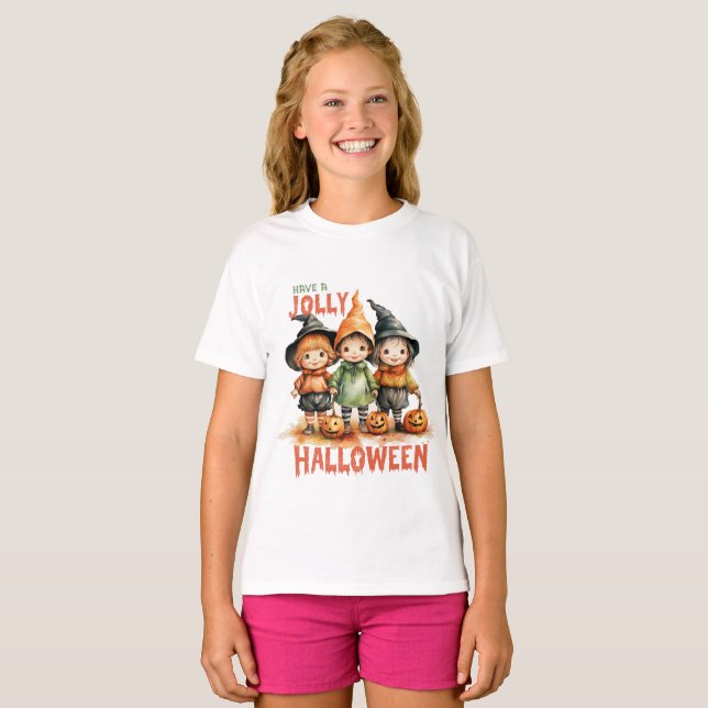 Camiseta Ten un jolly halloween (Anverso completo)