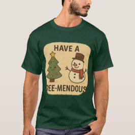 Camiseta  Ten un Navidad Arbórea