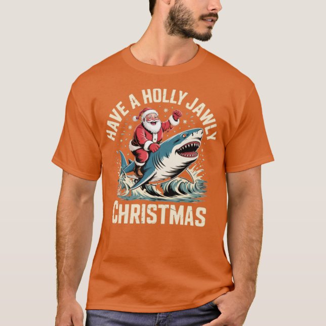 Camiseta Ten un Navidad de Holly Jawlly (Anverso)