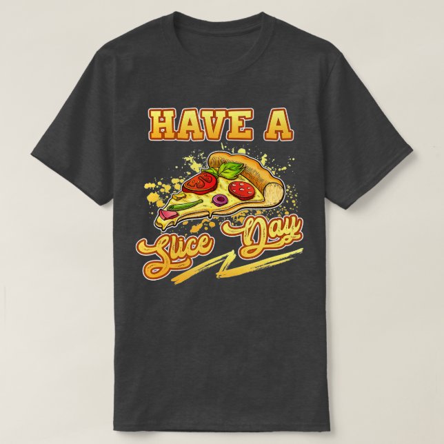 Camiseta Ten Un Poco De Queso Fiesta De Pizza Hawaiian Ital (Diseño del anverso)