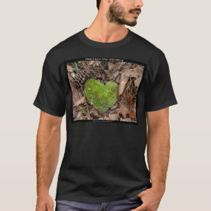 Camiseta Ten un romance con regalos de corazón de musgo de