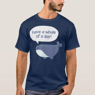Camiseta Ten una ballena azul