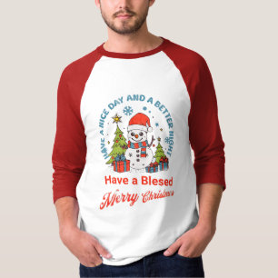 Camiseta Ten una Feliz Navidad y un Feliz Año Nuevo