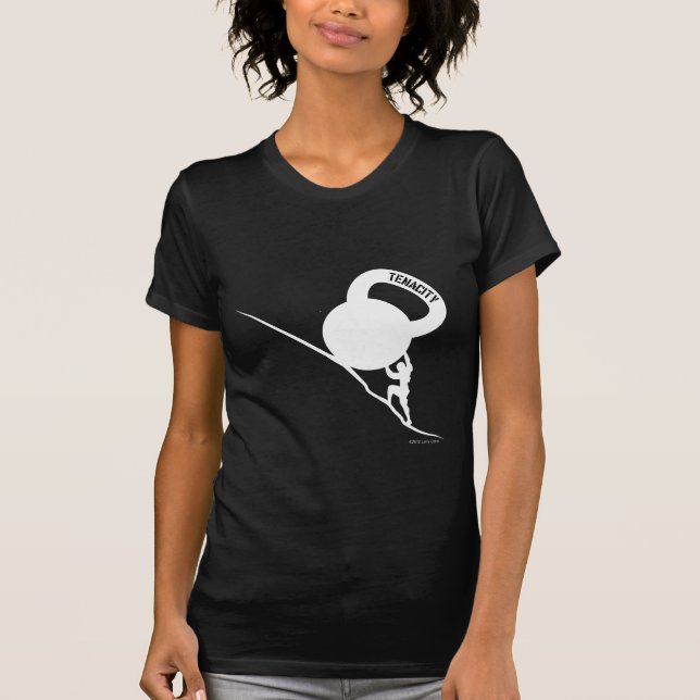Camiseta Tenacidad de Sisyphus Kettlebell (Anverso)