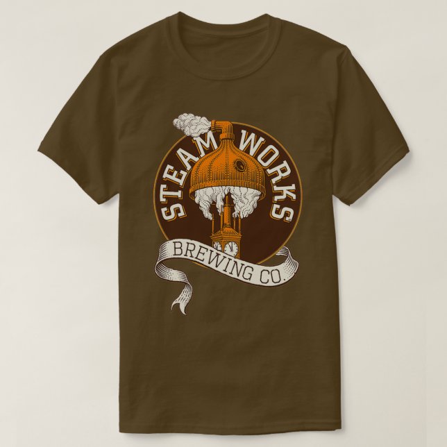 Camiseta Tendance Brasserie Steamworks (Diseño del anverso)