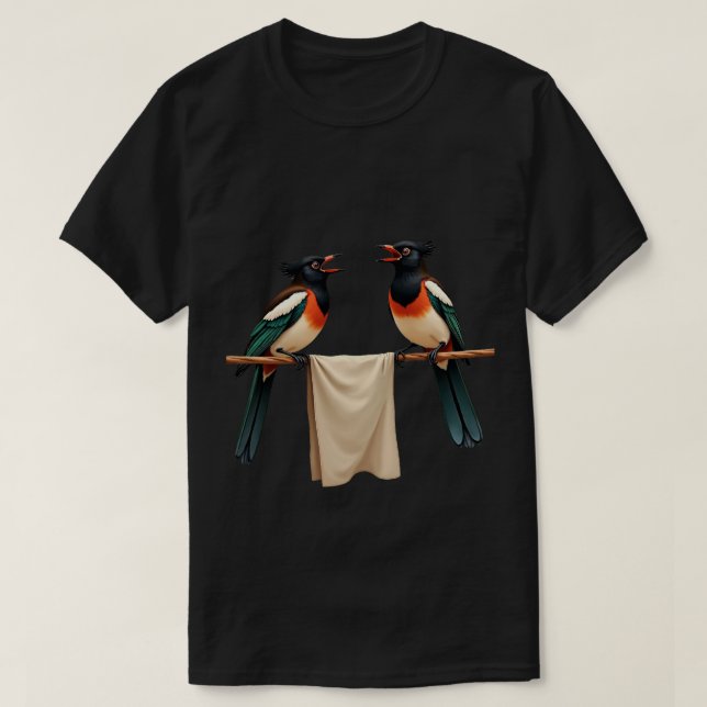 Camiseta Tendederos de Urraca (Diseño del anverso)