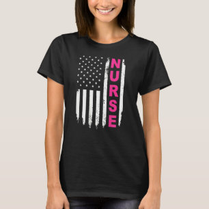 Camiseta Tendencia Caliente Orgullosa De Ser Enfermera Esta