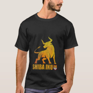 Camiseta Tendencia de toros de mujeres Shiba Inu Moneda Cri