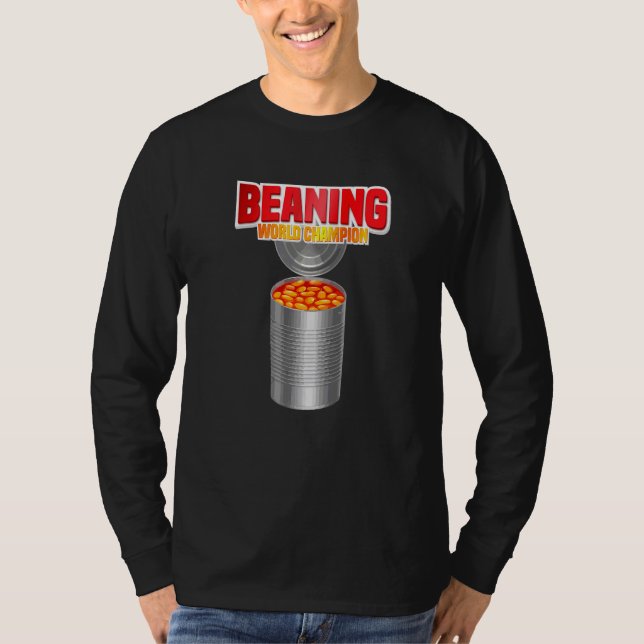 Camiseta Tendencia de vertimiento viral de Bean, campeón de (Anverso)