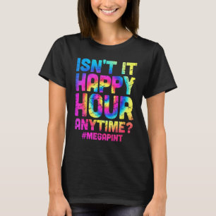 Camiseta Tendencia del vino no es hora feliz en cualquier m