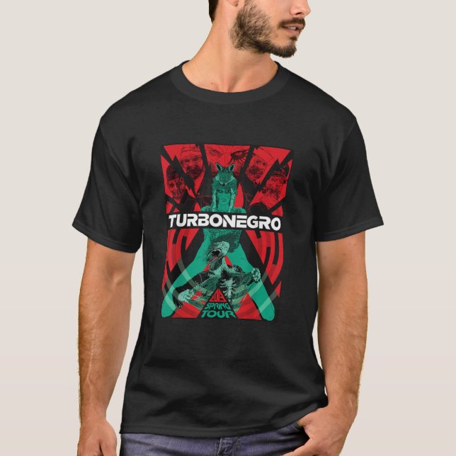 Camiseta tendencia turbonegro (Anverso)