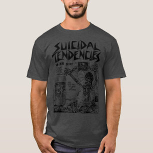 Camiseta Tendencias suicidas Punk Tributo de Volante Diseño