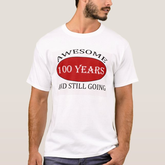 CAMISETA TENDER 100 DISEÑOS DEL CUMPLEAÑOS DE LOS AÑOS (Anverso)
